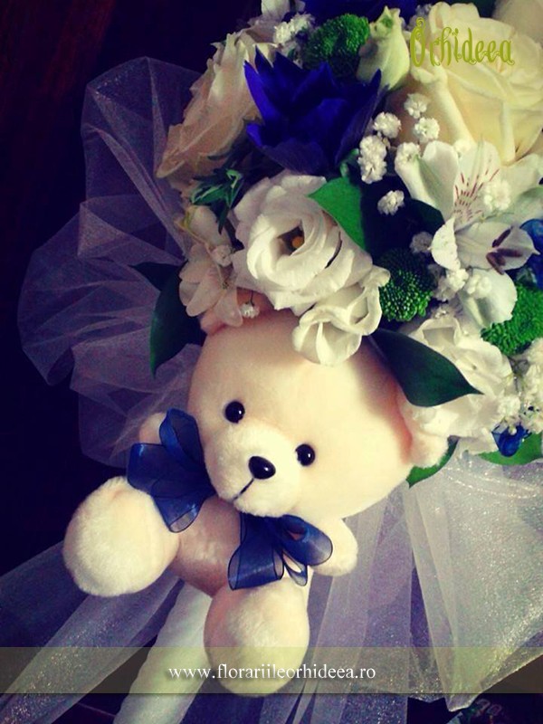 Lumanare de botez - Floraria Orhideea