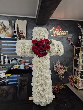 Coroana Funerara Cruce 