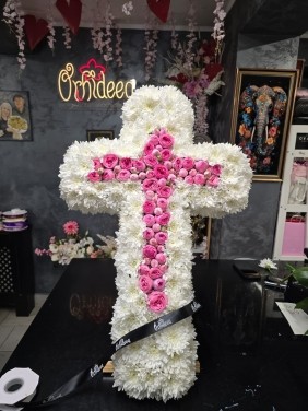 Coroana Funerara Cruce model 2