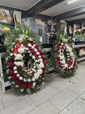 Coroana Funerara Naturala Ovala 