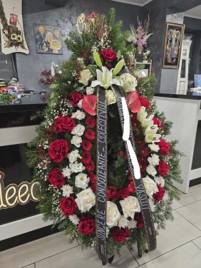 Coroana Funerara Naturala Ovala 