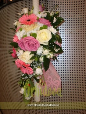 Lumanare de botez "Copilarie"